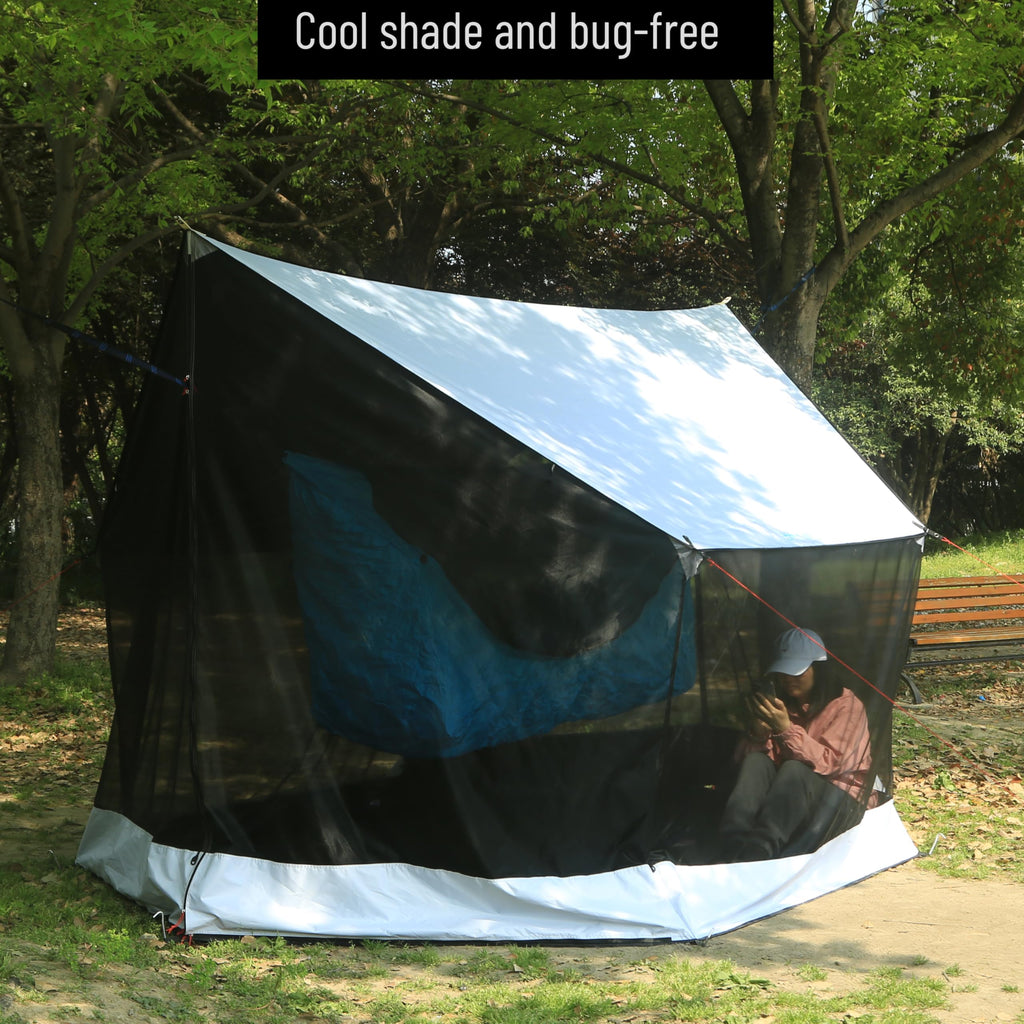 Preself Hammock Tent With Footprint Screen House For Campsite Backyard Beach Camping Holiday Camps Barbecue Hunting Picnics