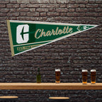 Rico Industries Ncaa North Carolina-Charlotte 49Ers Classic 12'' X 30'' Felt Wall D  Cor Pennant - Great For Home/Bed Room/Man C