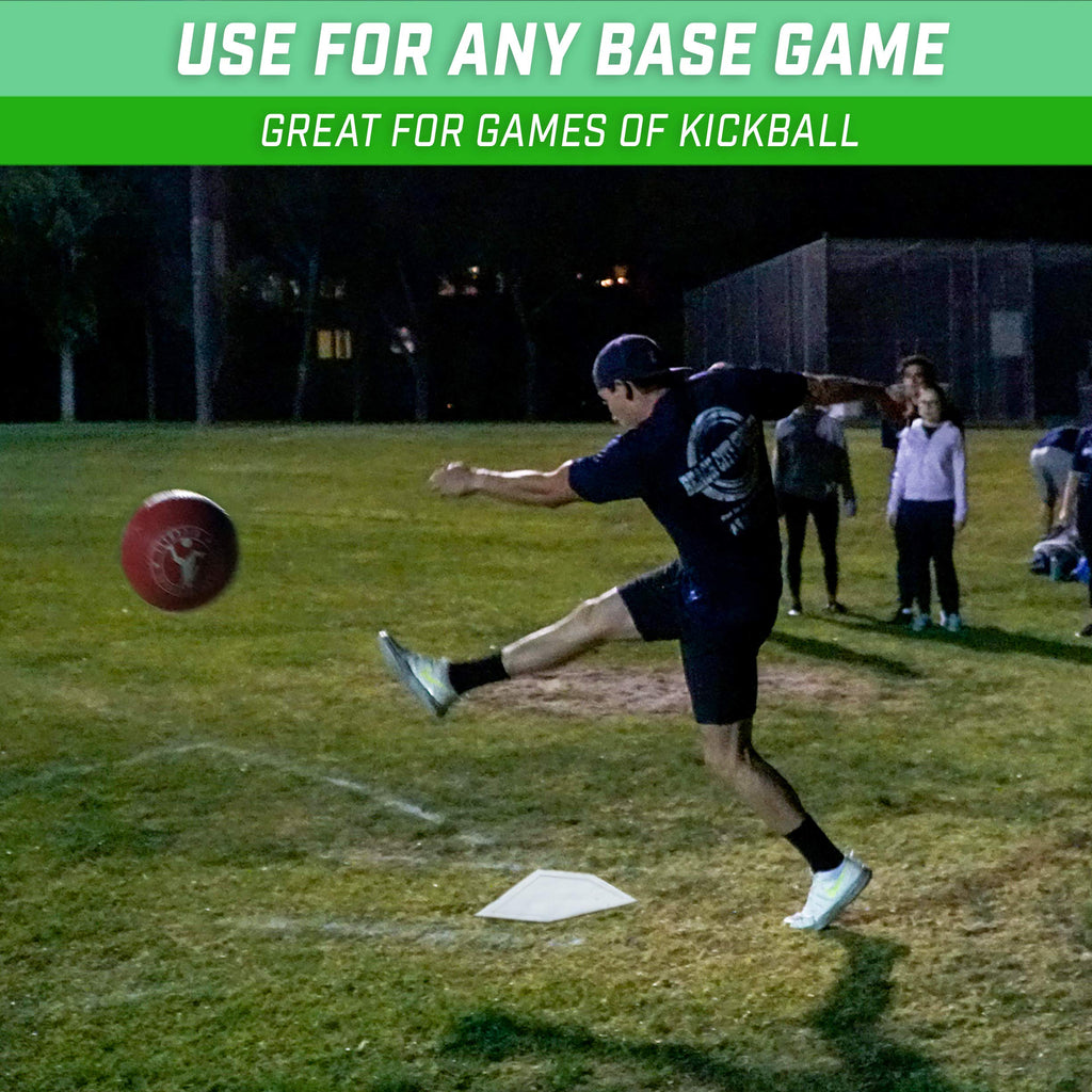 Gosports Baseball & Softball 5 Piece Base Set - Rubber Field Bases For Kids & Adults