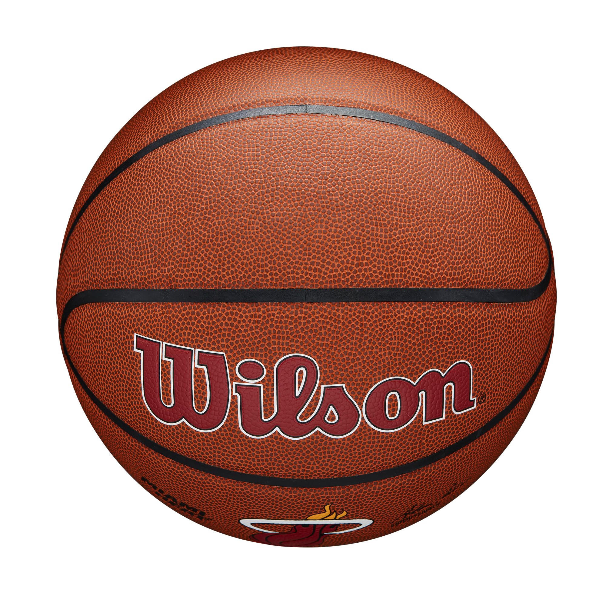 Wilson Nba Team Alliance Basketball - Miami Heat, Size 7-29.5''