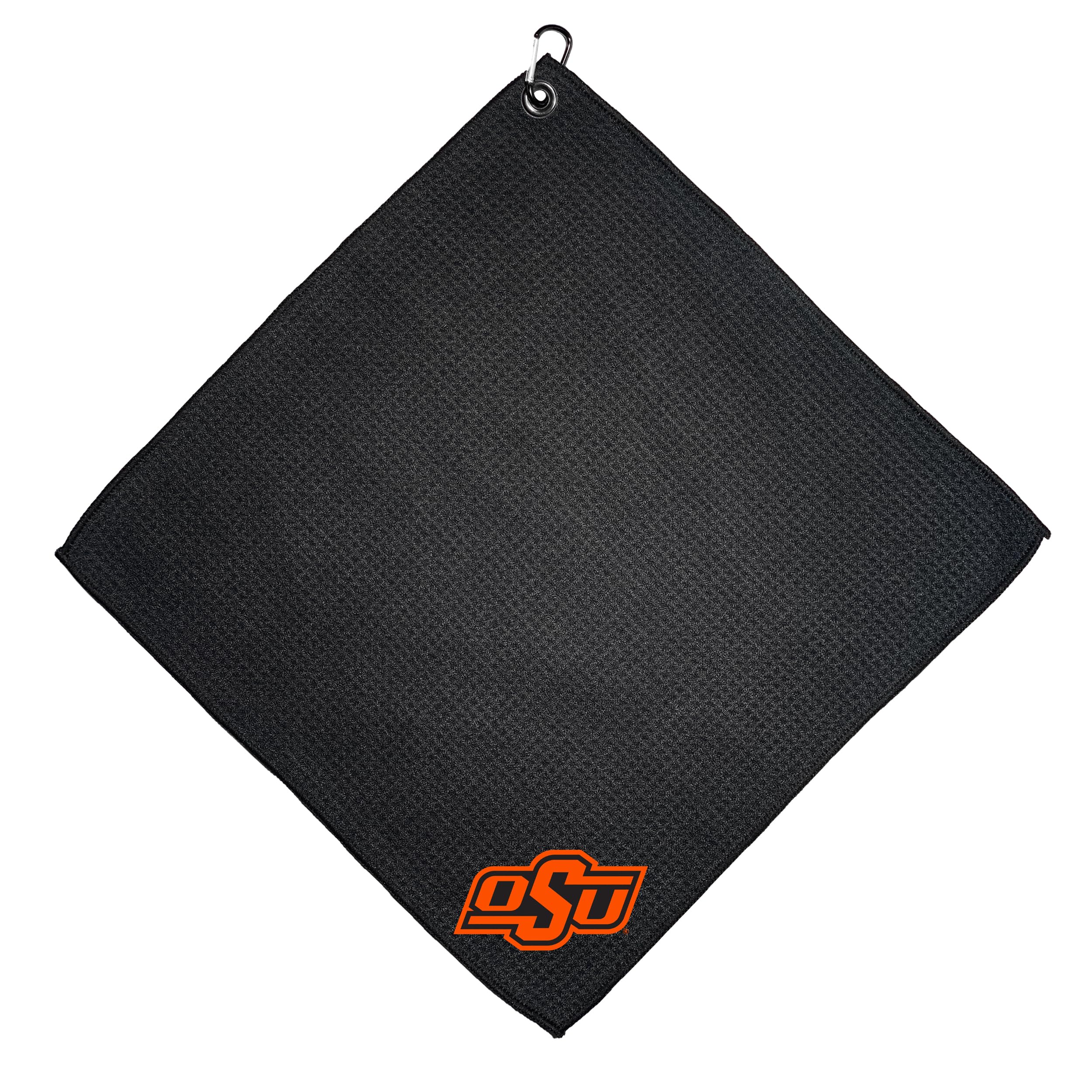 Team Golf NCAA Oklahoma State Cowboys Microfiber Golf Towel, 15x15 (Multicolor)