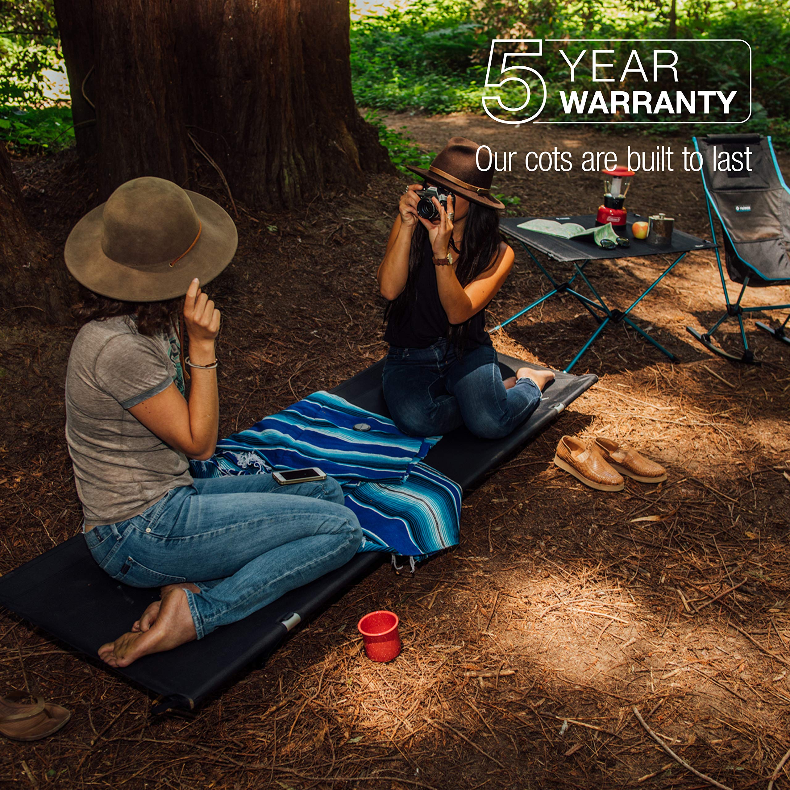 Helinox Cot One Insulated Lightweight, Compact, Collapsible, Portable Four Season Camping Cot (2022)