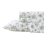 Laura Ashley Home - Flannel Collection - Sheet Set - 100 Cotton, Ultra-Soft Brushed Flannel, Pre-Shrunk  Anti-Pill, Machine Wash