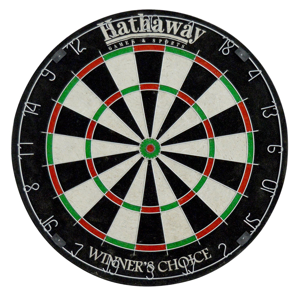 Hathaway Winners Choice 18'' Sisal Fiber Bristle Dartboard
