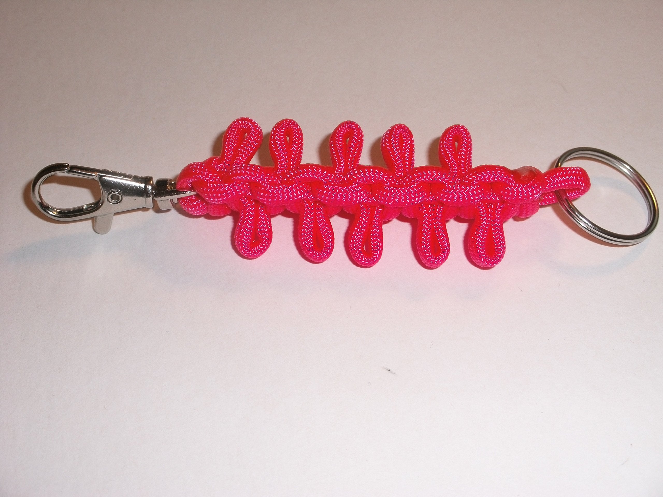 Redvex Paracord Golf Tee Holder - Pink - Holds 10 Golf Tees