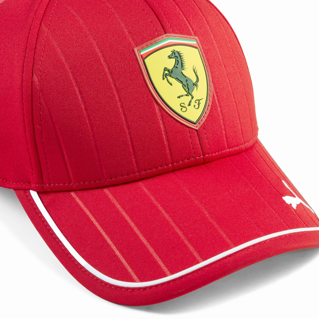 Puma Scuderia Ferrari F1 2025 Kids' Team Hat - Red- One Size Fits Most