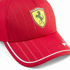 Puma Scuderia Ferrari F1 2025 Kids' Team Hat - Red- One Size Fits Most