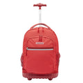 Travelers Club 18 Rolling Backpack with Shoulder Straps, Red