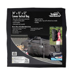 Texsport Tactical Travel Bag With Padded Shoulder Straps To Carry On Your Back , Black, 34'' X 15'' X 12''