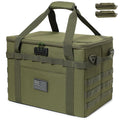 Lemubeane Tactical Camping Storage Bag - 57L Utility Tote Bag Organizer With Combination Lock And Shoulder Straps (Army Green, 5