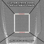 Powernet German Marquez Strike Zone Attachment For 8X8 Net | Work On Pitching Drills And Location Accuracy | Solo Or Team Pitche
