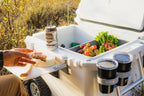 Rovr Accessories Essential Pack - Includes Dual Cup Holder, Prep Board, And Storage Bag - Compatible With Rollr 45, 60, 80 Wheel