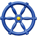 Jungle Gym Kingdom Pirate Ship Wheel For Kids - Toy Steering Wheel For Treehouse, Outdoor Playhouse, Backyard Playset Or Swing S
