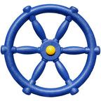 Jungle Gym Kingdom Pirate Ship Wheel For Kids - Toy Steering Wheel For Treehouse, Outdoor Playhouse, Backyard Playset Or Swing S