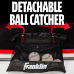 Franklin Sports Baseball Pitching Target And Rebounder Net - 2-In-1 Switch Hitter Pitch Trainer + Pitchback Net - Pitching Targe