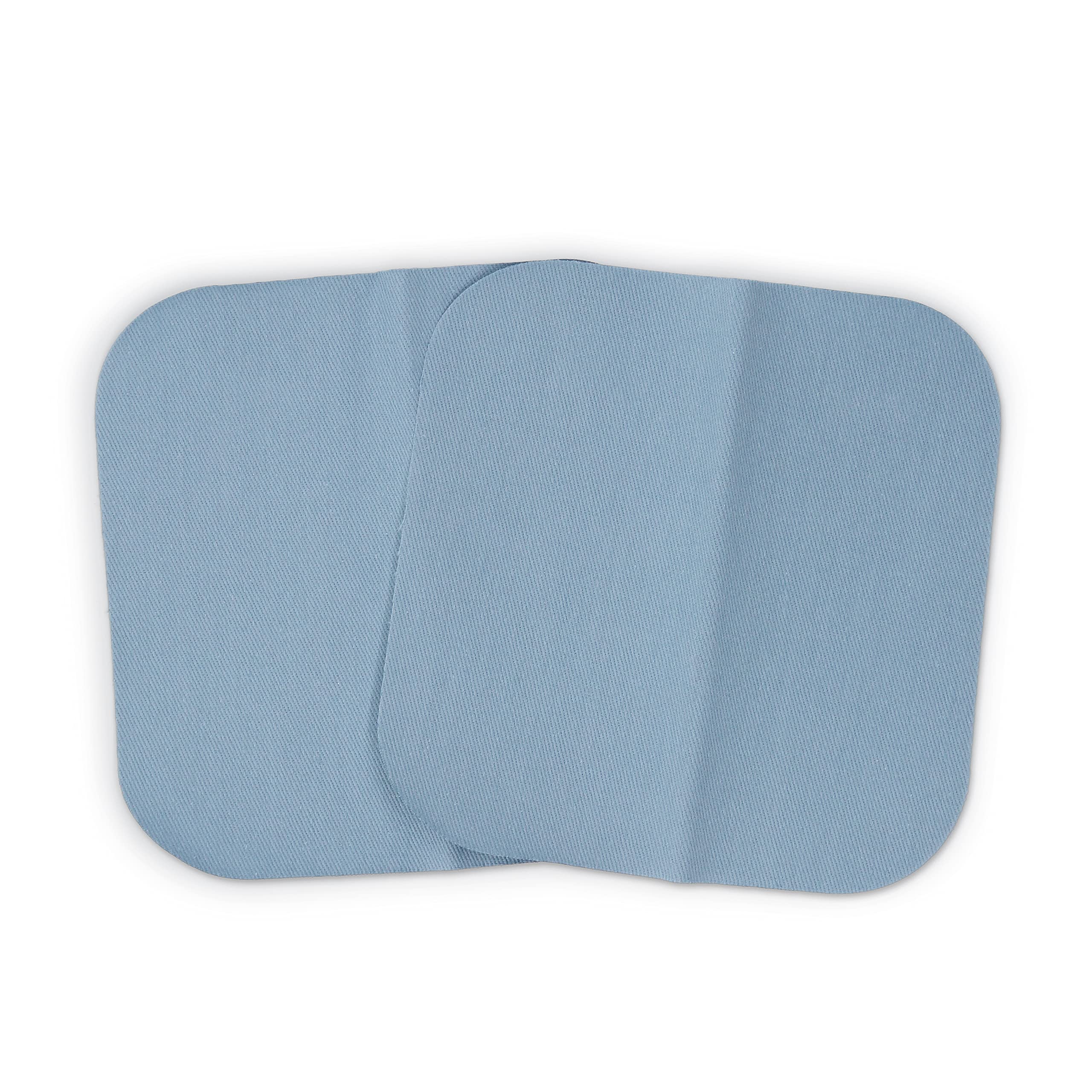 Dritz 55240-15D Patches, Iron-On, Twill, Light Blue, 5 X 5-Inch (2-Count)