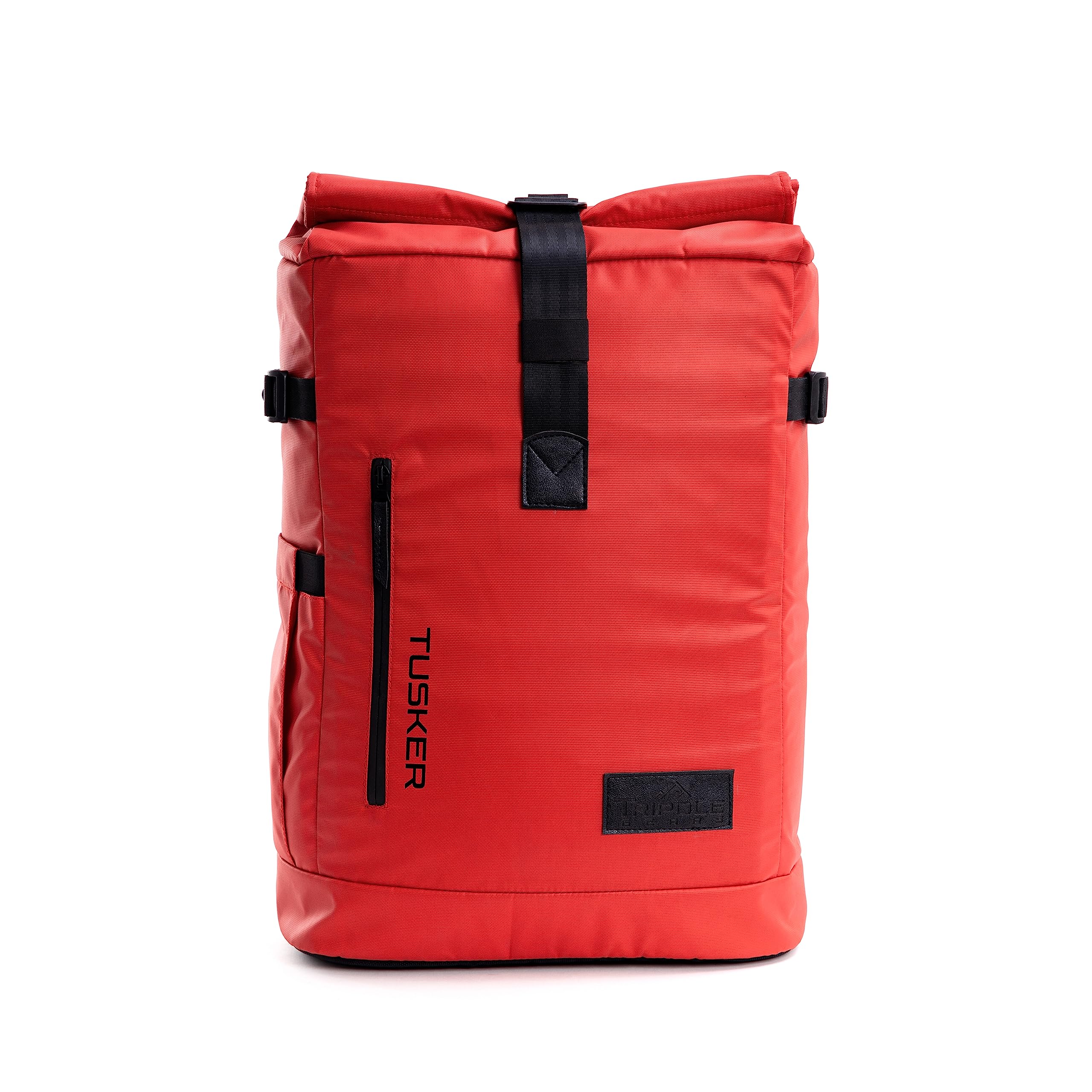 Tripole Tusker Roller Top Laptop Backpack For Daily Use And Travelling | Water-Repellent Fabric, Anti Theft Pockets And Expandab
