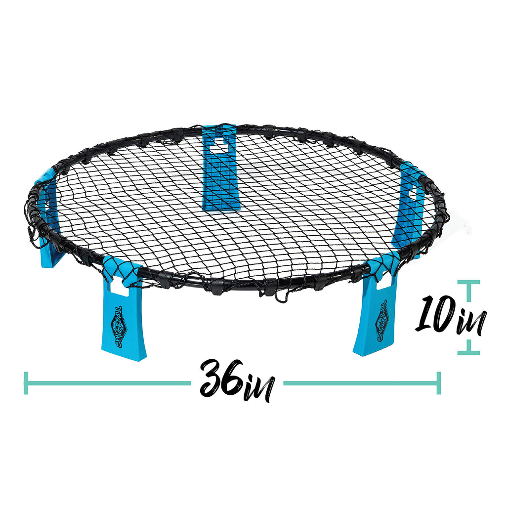 Franklin Sports Spyderball Game Set - Outdoor Beach Game For Kids + Adults - Includes Net, 3 Balls + Carrying Case