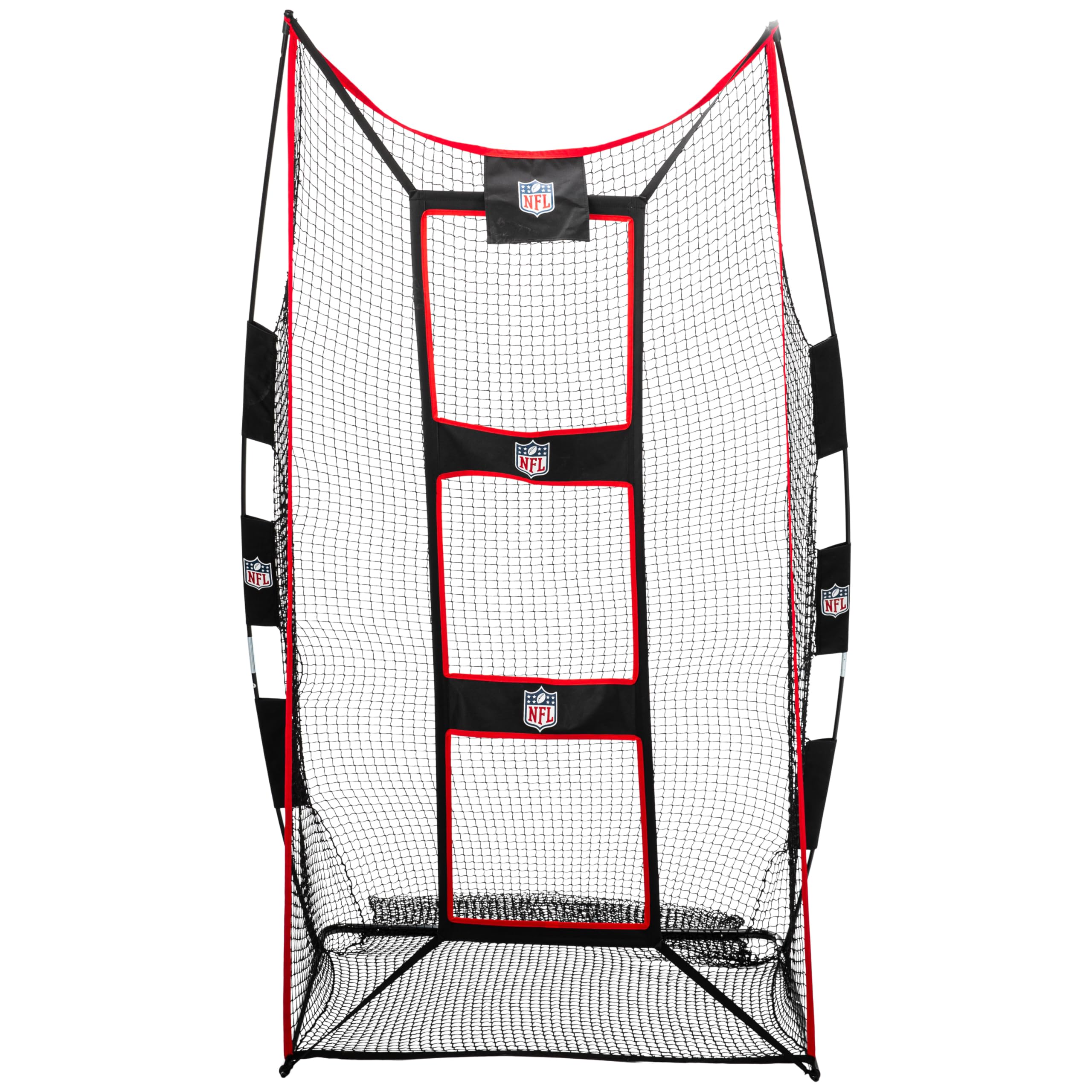 Franklin Sports Nfl Kids Football Throwing + Kicking Target Net - Youth Training Equipment - Fun For Football Toss Games + Pract