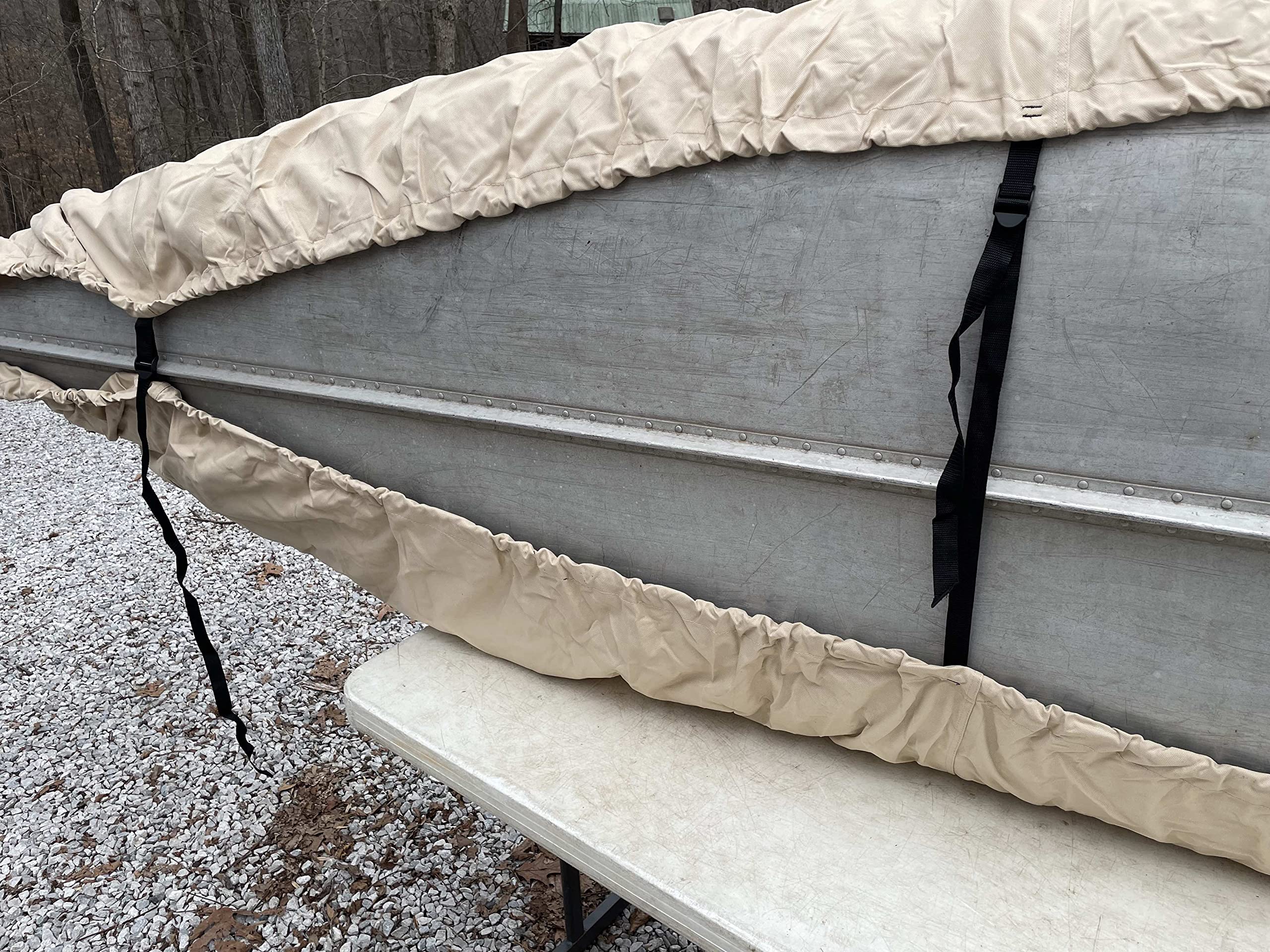 Cypress Rowe Outfitters Nature Proof 14 15 Canoe/Kayak Cover For Outdoor Storage, Fits 14 To 15 To 156'' Canoes And Kayaks