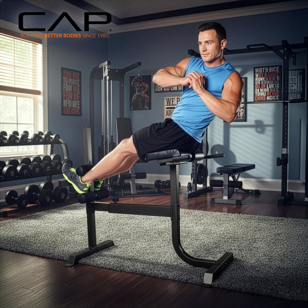 CAP Strength Roman Chair, Black