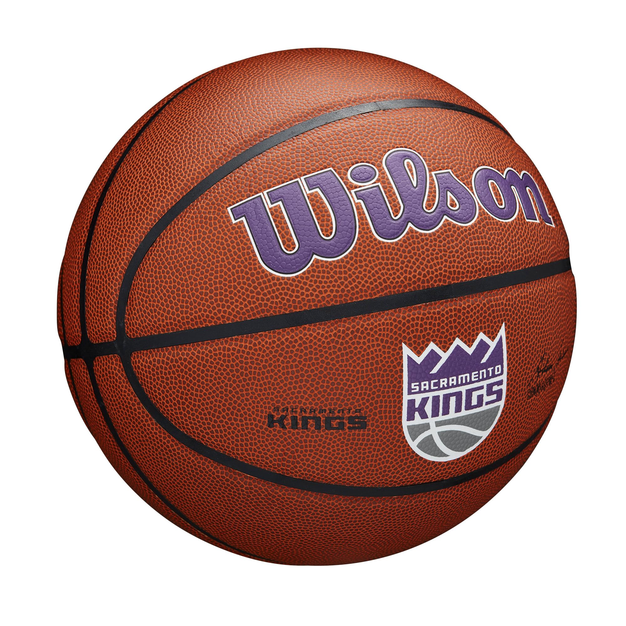 Wilson Nba Team Alliance Basketball - Sacramento Kings, Size 7-29.5''