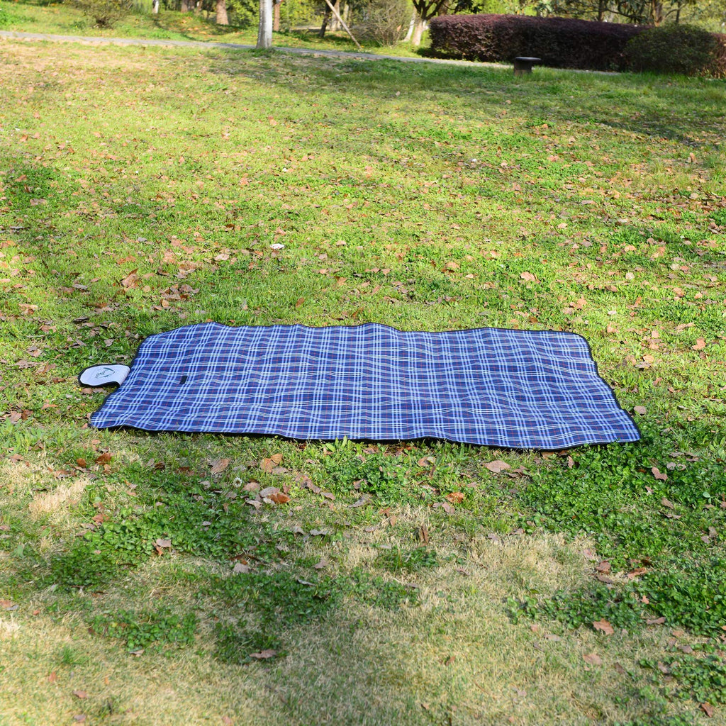 Wind Tour Family Outdoor Waterproof Durable Picnic Blankets With Carry Strap,Foldable 50   70.9 Inch Sandproof Beach Mat For Kid