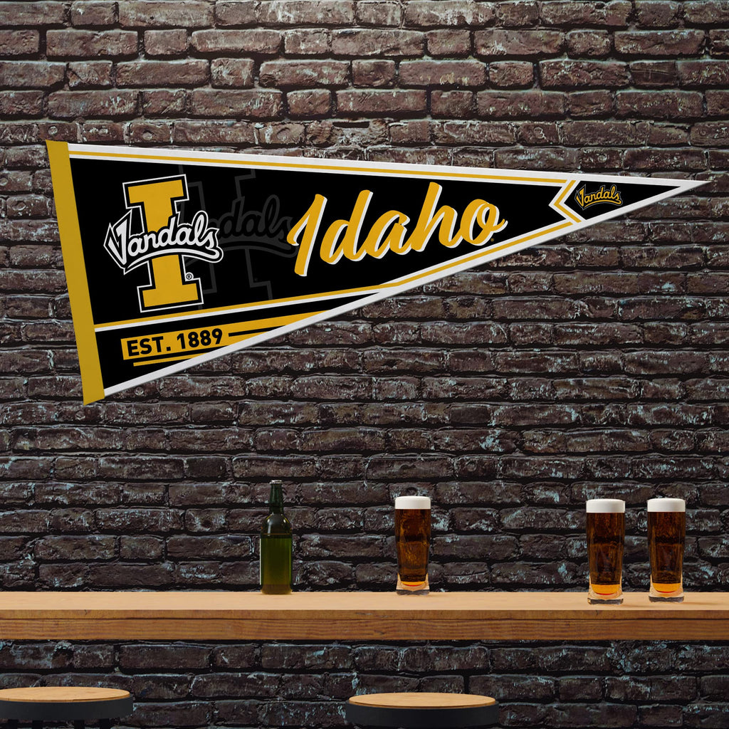 Rico Industries Ncaa Idaho Vandals Classic 12'' X 30'' Felt Wall D  Cor Pennant - Great For Home/Bed Room/Man Cave D  Cor