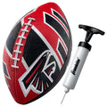 Franklin Sports Nfl Atlanta Falcons Football - Youth Football - Mini 8.5'' Rubber Ball - Perfect For Kids - Team Logos And Color