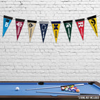 Rico Industries Ncaa Big Ten Complete 4'' X 9'' Felt Mini Pennant League Set (Includes All Teams)