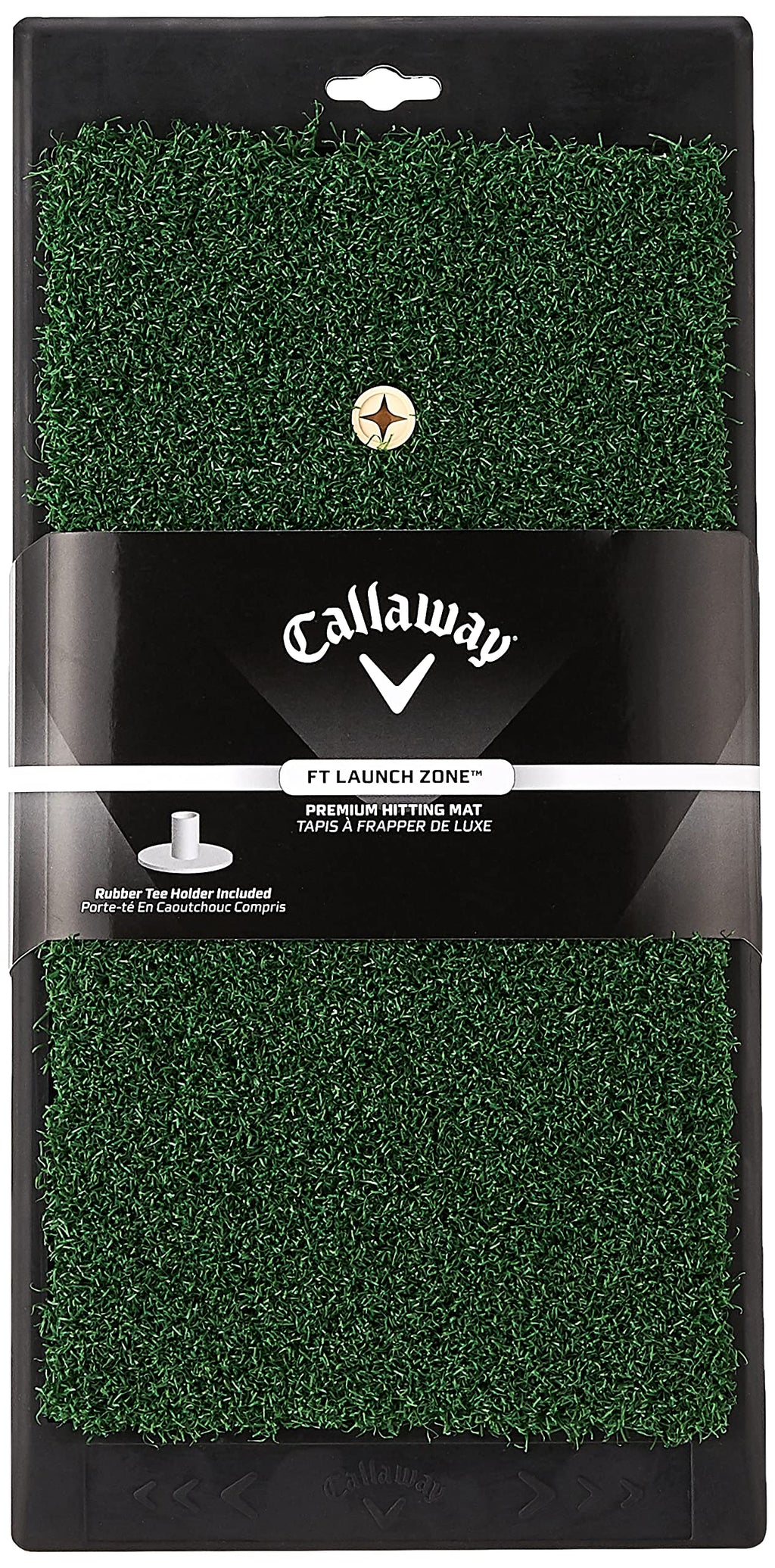 Callaway Ft Launch Zone Golf Hitting Mat With Rubber Backing Golf Putting Mat