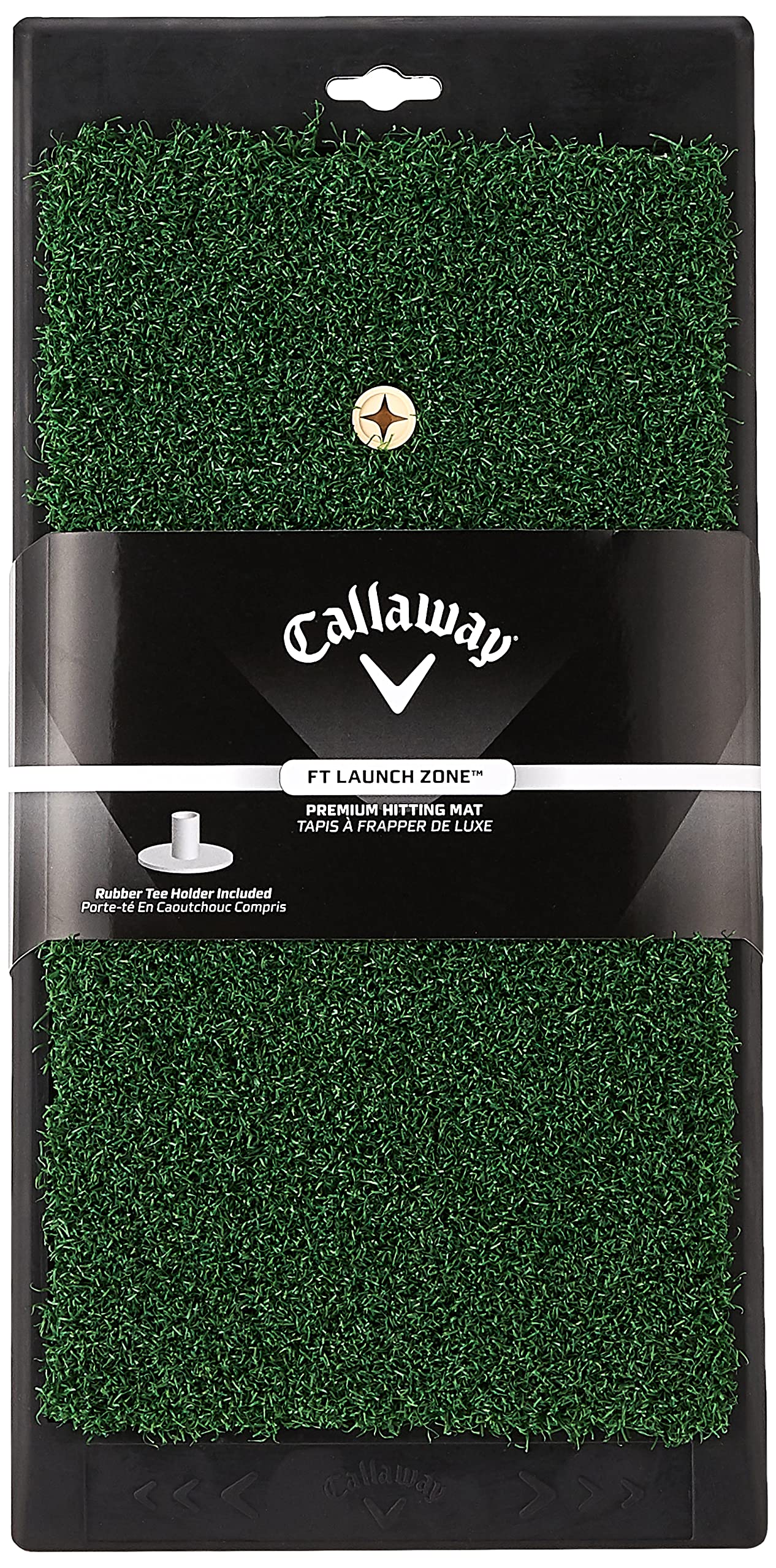 Callaway Ft Launch Zone Golf Hitting Mat With Rubber Backing Golf Putting Mat