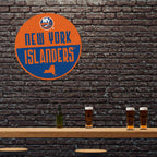 Rico Industries Nhl New York Islanders Classic Shape Cut Pennant - Home And Living Room D  Cor - Soft Felt Ez To Hang