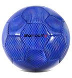 Barocity Soccer Ball - Boys And Girls Official Match Ball With Cool Reflective Rainbow Hex Pattern, For Indoor And Outdoor, Play