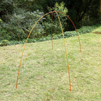 Tent Pole Folding Fiber Glass Rod Double Replacement Tent Pole Support Frames For Awning Poles Camping Hiking