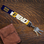 Rico Industries Nba Basketball Indiana Pacers Wrist Lanyard Key Chain, Cute Wristlet Strap Keychain Holder For Women Men Car Key