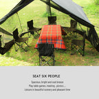 Lightweight No Bug Screen House For Hammock, Canoe Picnics Backyards Backpacking Camping Beach In Summer (Dark Shade)