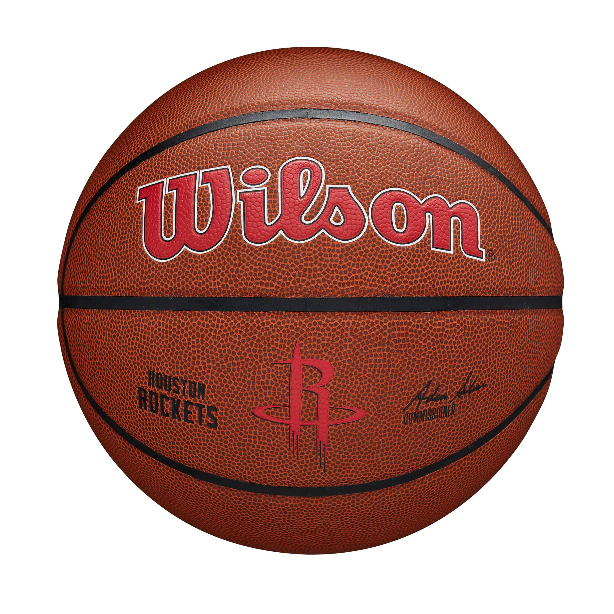 Wilson Nba Team Alliance Basketball - Houston Rockets, Size 7-29.5''