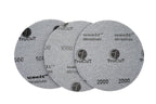 Trucut Sanding Pads  3 Pack  500, 1000, 2000 Grit  5'' Diameter  Sanding Pads Made For Bowling Balls  Surface Management  Bowlin