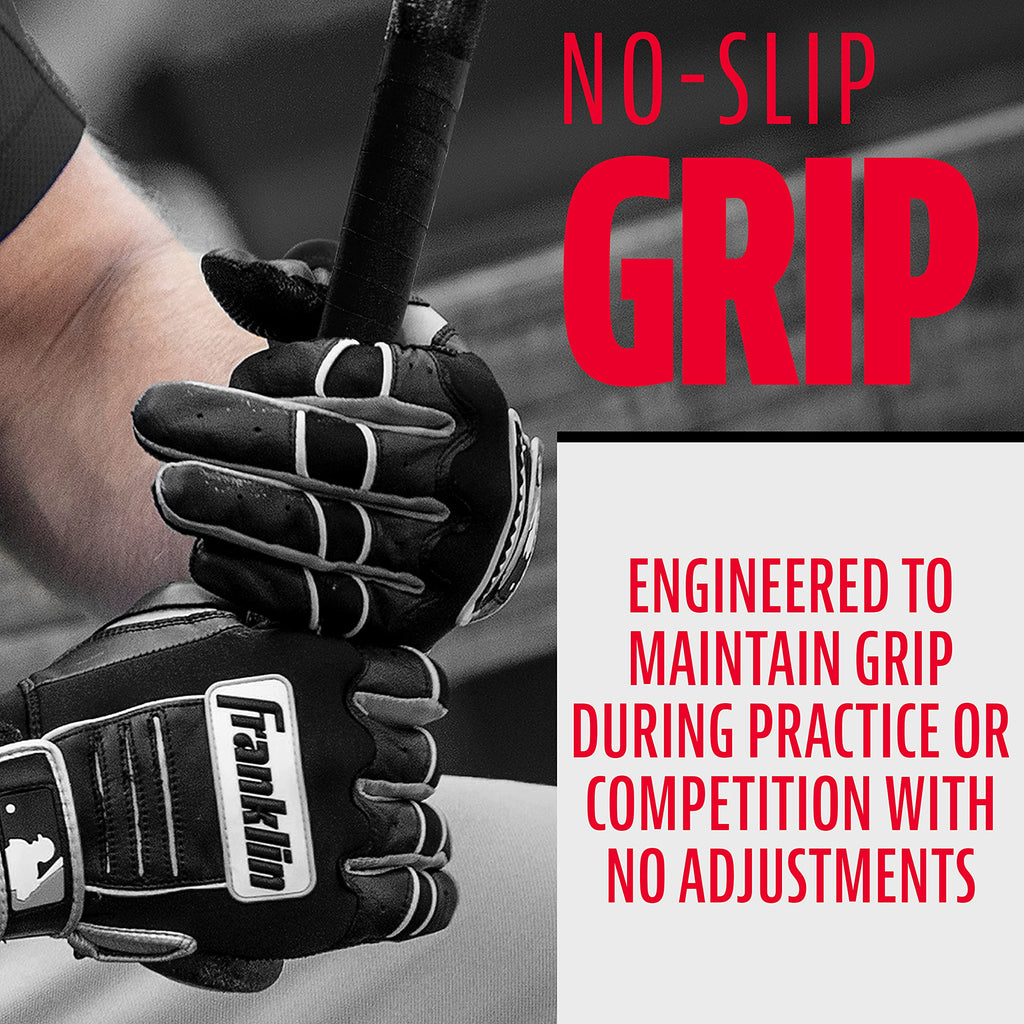 Franklin Sports Baseball Bat Grip Tape - Multi Sport Cloth Handle Tape For Softball Bats For Hockey Sticks, Bats + Rackets