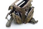Jueachy Drop Leg Bag For Men Tactical Metal Detecting Thigh Pack With Water Bottle Pouch Tan