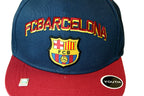 Compatible With Youth Kid Size Fc Barcelona Authentic Official Licensed Soccer Cap, Fcb One Size -020