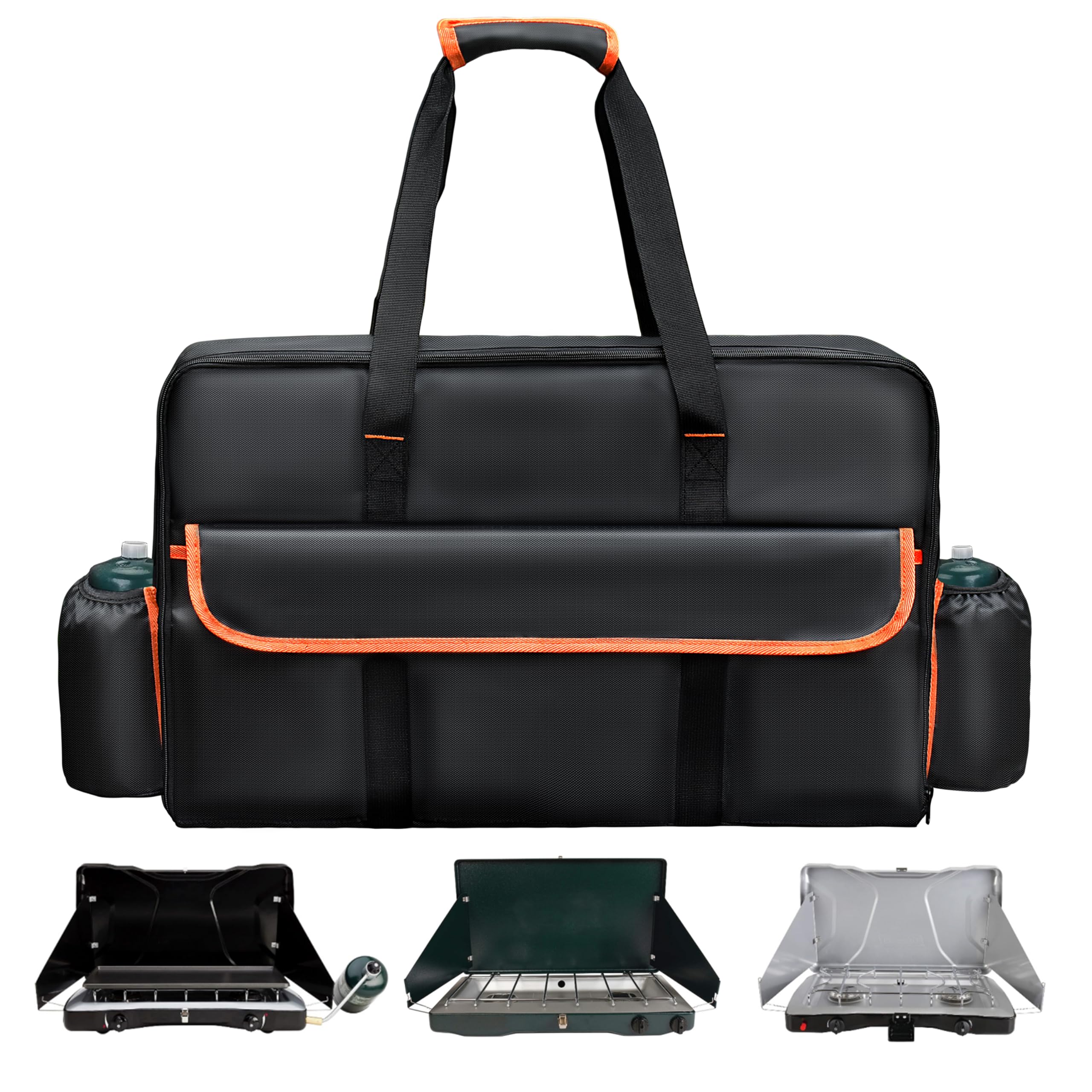 Amerbro Coleman Stove Carrying Case, Coleman Stove Carry Bag For Coleman Gas Camping 2 Burner Stove, Coleman Triton Stove, Camp 