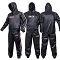 Defy Heavy Duty Sweat Suit Sauna Exercise Gym Suit Fitness, Weight Loss, AntiRip, With Hood (Xs)