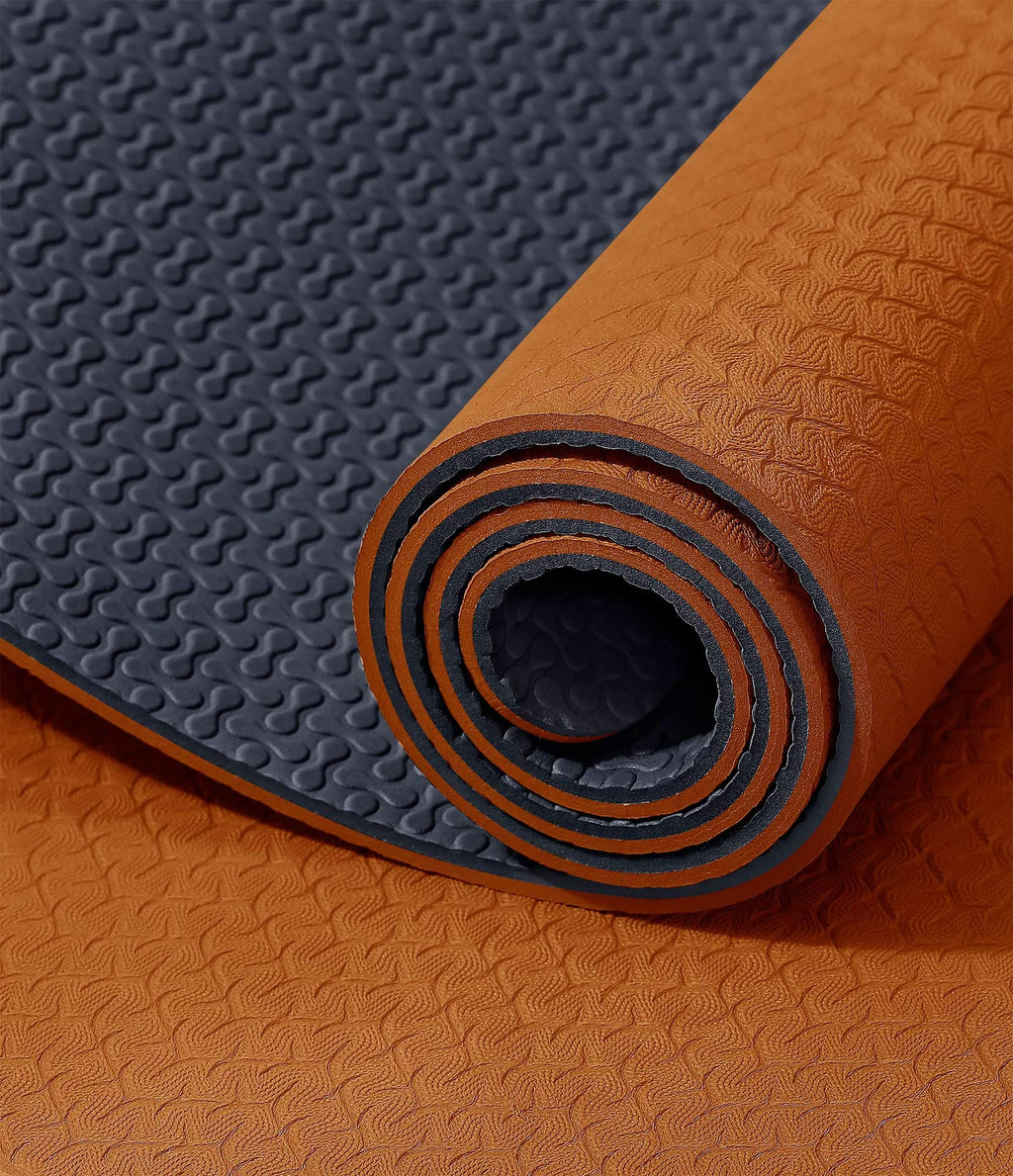 Iuga Yoga Mat Non Slip Anti-Tear Yoga Mats Eco Friendly Hot Yoga Mat Thick Workout & Exercise Mat For Yoga, Pilates And Fitness