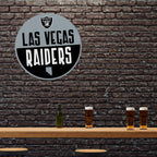 Rico Industries Nfl Football Las Vegas Raiders Classic Shape Cut Pennant - Home And Living Room D  Cor - Soft Felt Ez To Hang