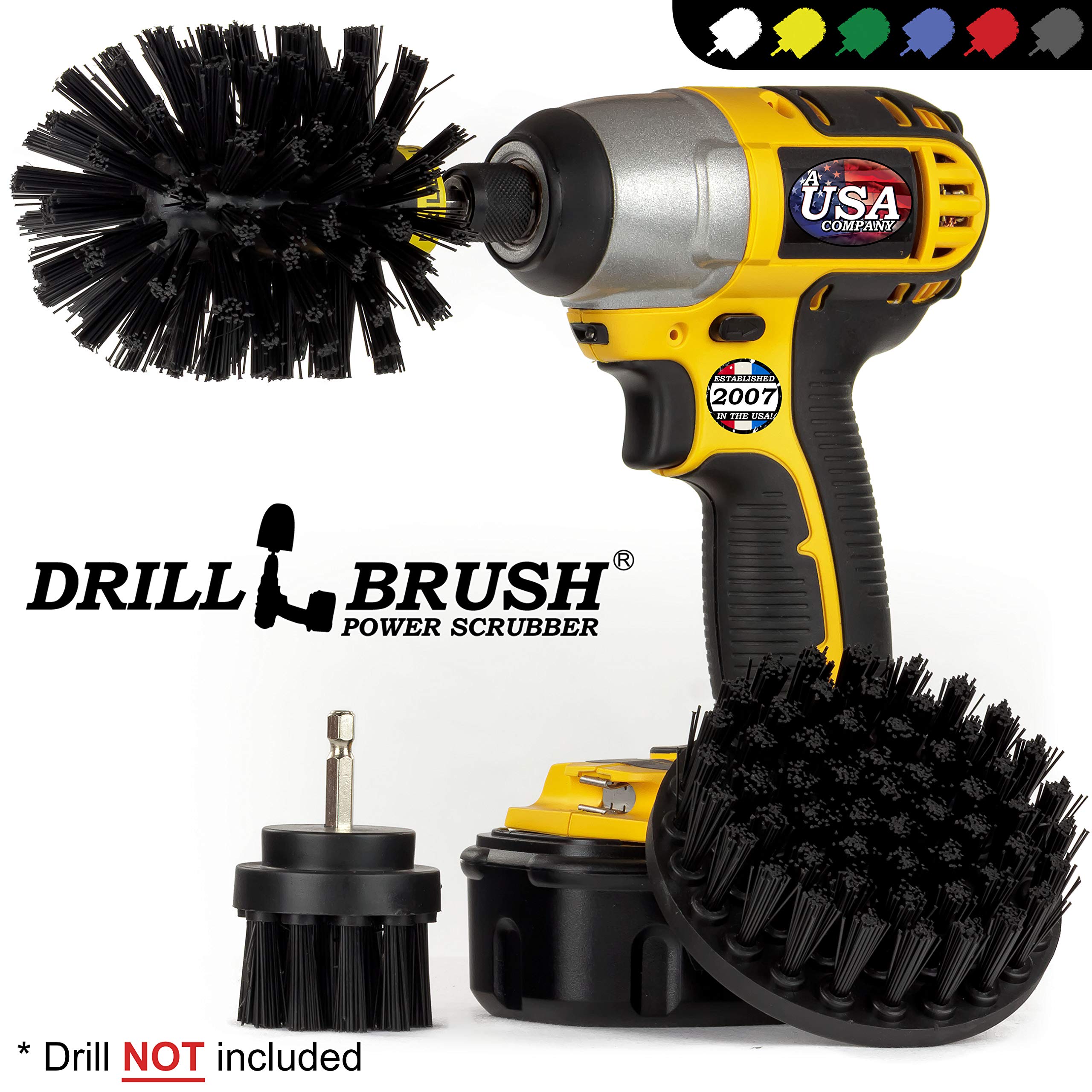 Cleaning Accessories - Industrial Brush - Baked On Food Remover - Electric Smoker - Smokers And Grills - Drill Brush - Bbq Clean