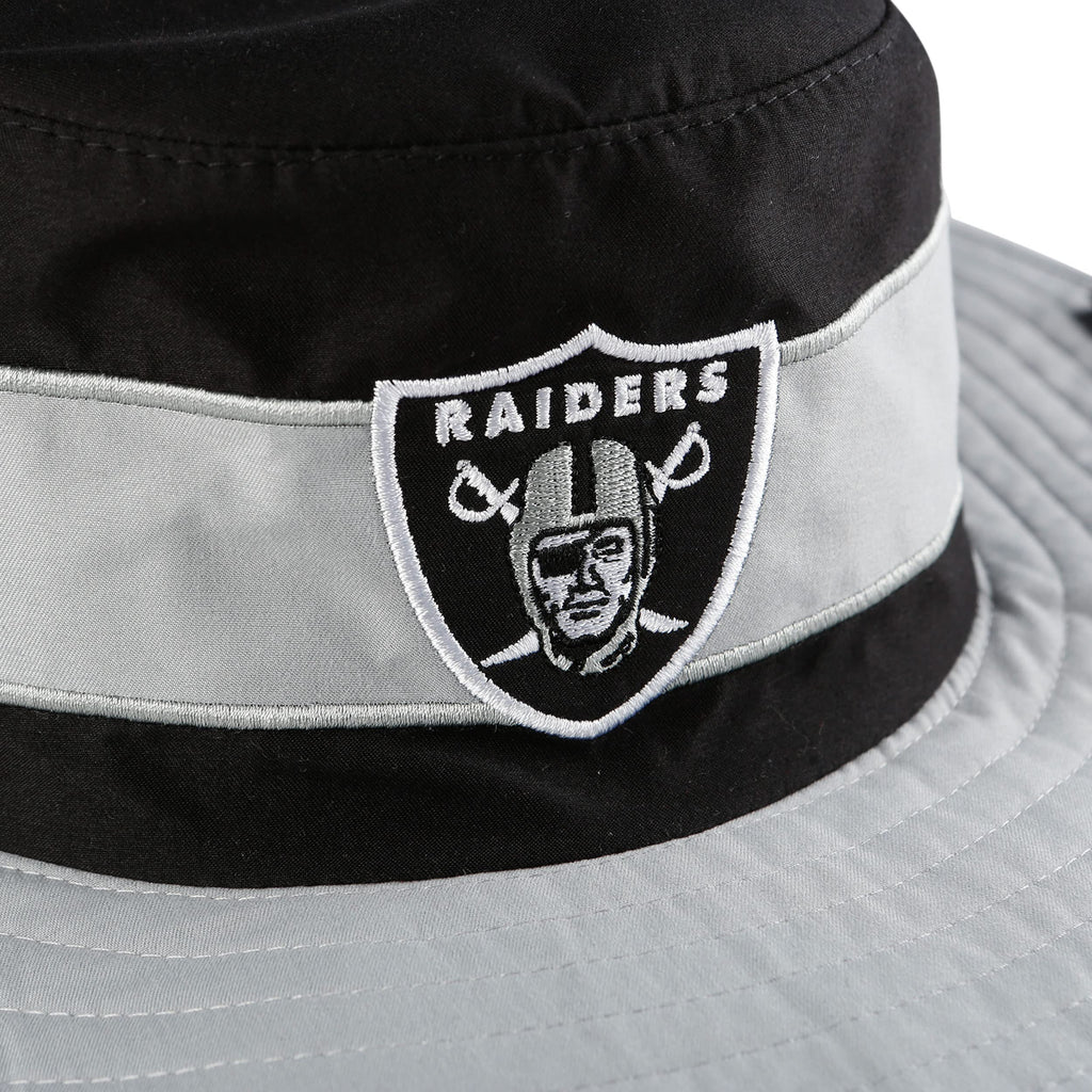 Foco Las Vegas Raiders Nfl Team Stripe Boonie Hat