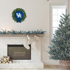 Rico Industries Ncaa Kentucky Wildcats Wreath Shape Cut Pennant - Home And Living Room D  Cor - Soft Felt Ez To Hang, 18X0.10X18