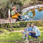 Milerong Kids Fishing Rod, Kids Toys Fishing Pole Portable Telescopic Fishing Rod And Reel Combo Kit For Boys, Girls, Youth - Wi